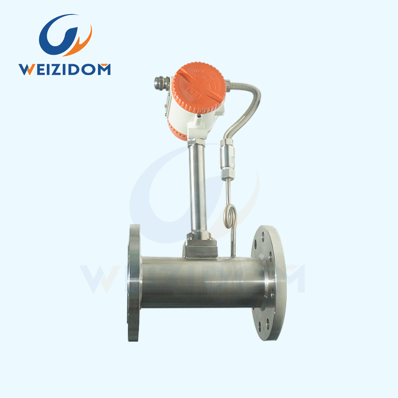 Weizidom 6inch DN150 Pn10 Pn16 Pn25 CE DIN BS Liquid Gas Steam Vortex Flowmeter