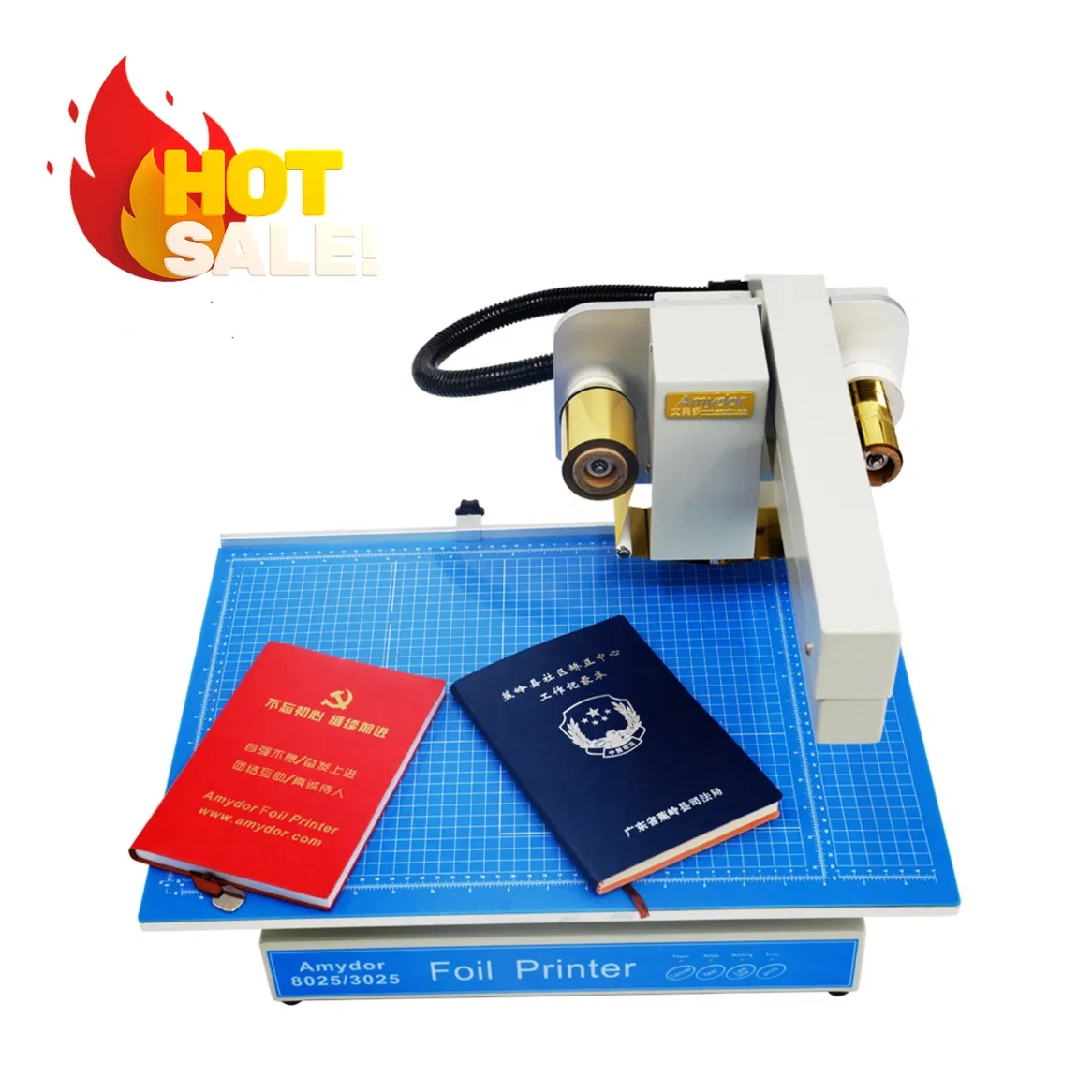 Macchina automatica per la rilegatura di libri con copertina rigida Macchina per la stampa a caldo con foglio Macchina per la doratura di libri in carta
