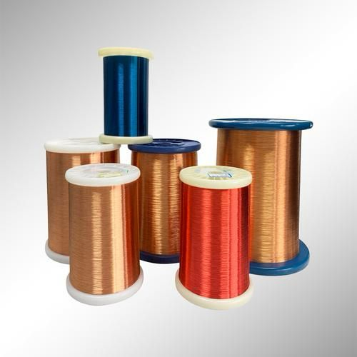 0.06mm 0.08mm Microfiber Enameled High Tension High-Temperature Resistant Copper Wire