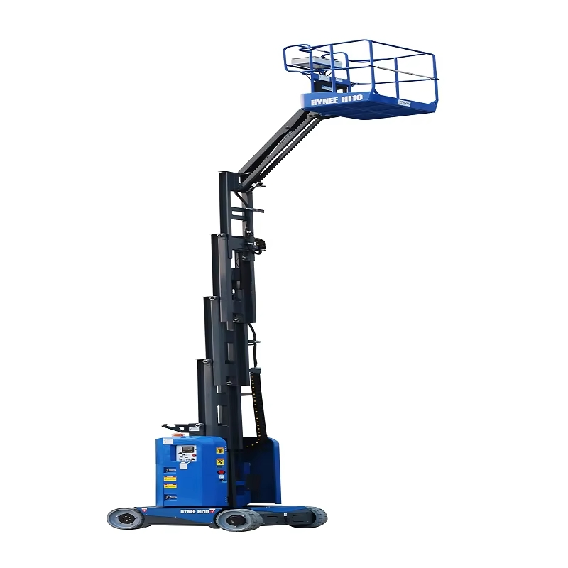 High Quality Telescopic Single Mast Aluminium Alloy Auto Lift Table Lifting Platform for Hotels