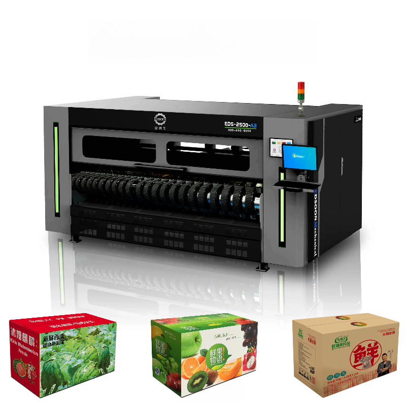 Four Colors Digital Printing Machine for Corrugated Cardboard Boxes