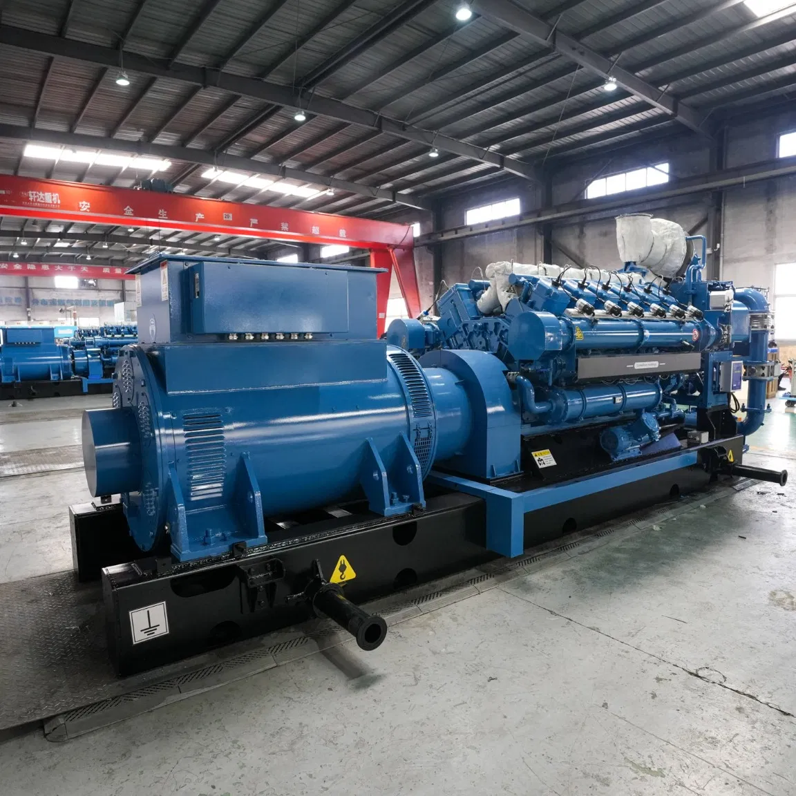 Durable Energy-Saving Power Generator Set for Wastewater Treatment Plants