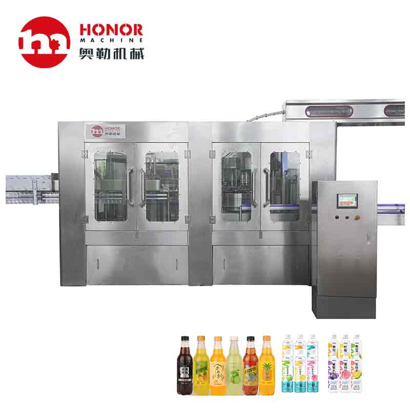 Carbonated Drink Soft Drink Gas Drink Filling Equipment Packing Line
