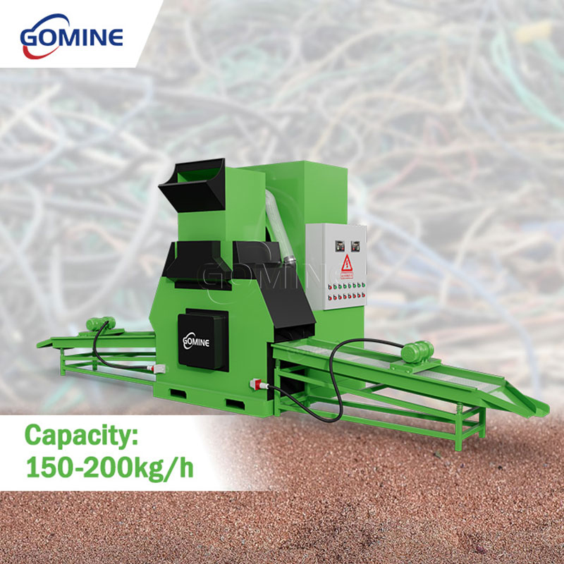 Copper Wire Recycling Machine Cable Granulator Copper Cable Granulator Wire Granulator with Dust Collection System