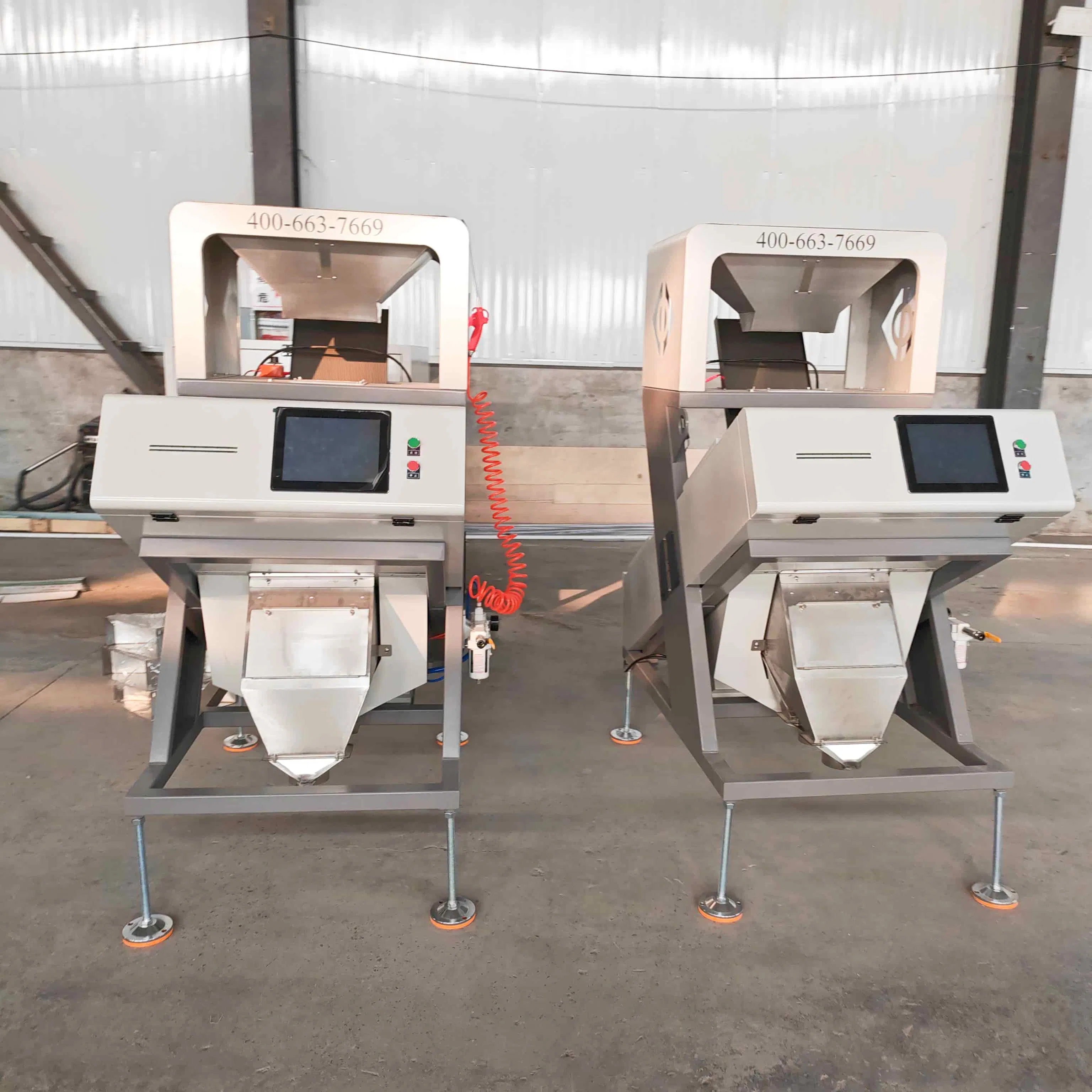 CCD Camera Color Sorter for Parboiled Rice