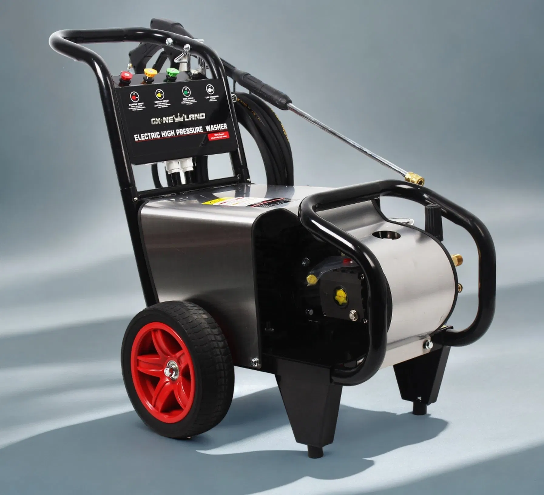 Idropulitrice Elettrica ad Alta Pressione 4000W 220bar, Pulitore Portatile per Lavaggio Auto e Pulizia Industriale