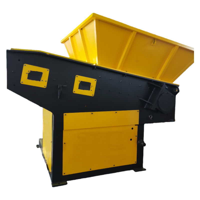 HT800 Heavy-Duty Double Shaft Shredder for Waste Plastic Recycling