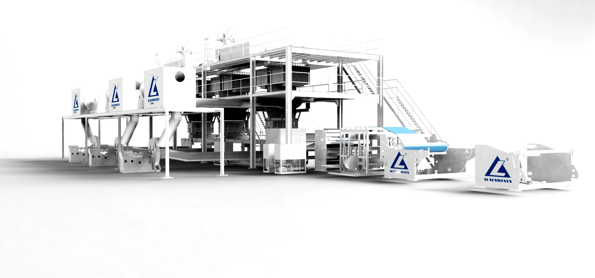 SSS PP Spunbonded Nonwoven Production Line