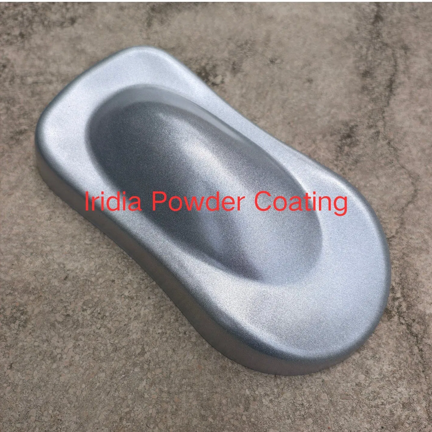 Polyester Durable Big Size Silver Spark Metallic Powder Coating Paint for Auto Parts