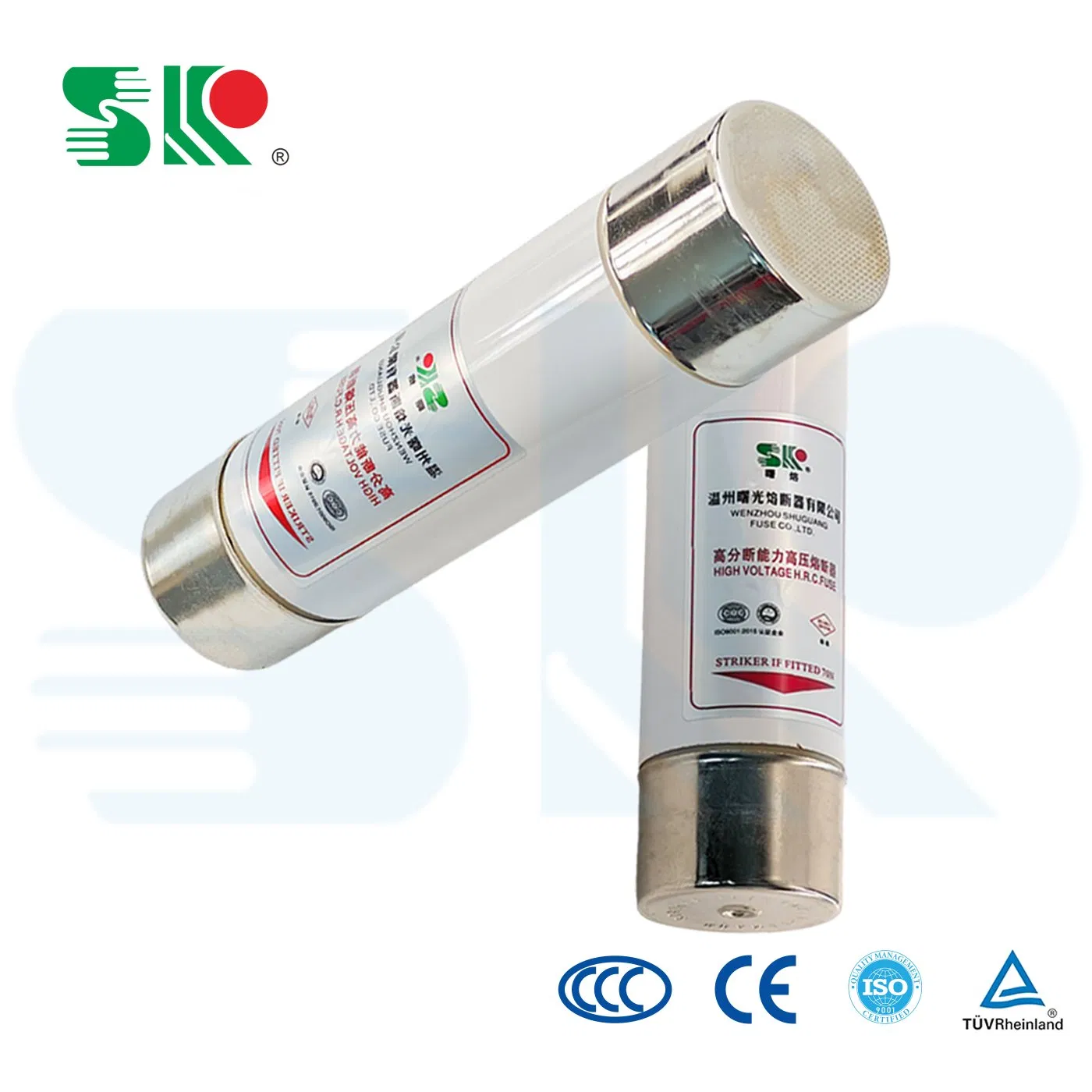 Fusibile ad alta tensione con tubo in ceramica XRNP