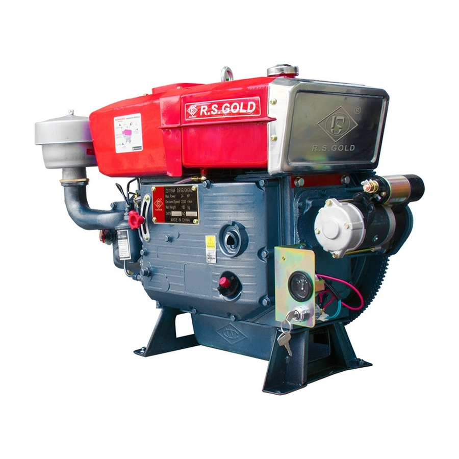 Individuelle effiziente Kühlung Zs1115mk Professioneller kleiner Dieselmotor