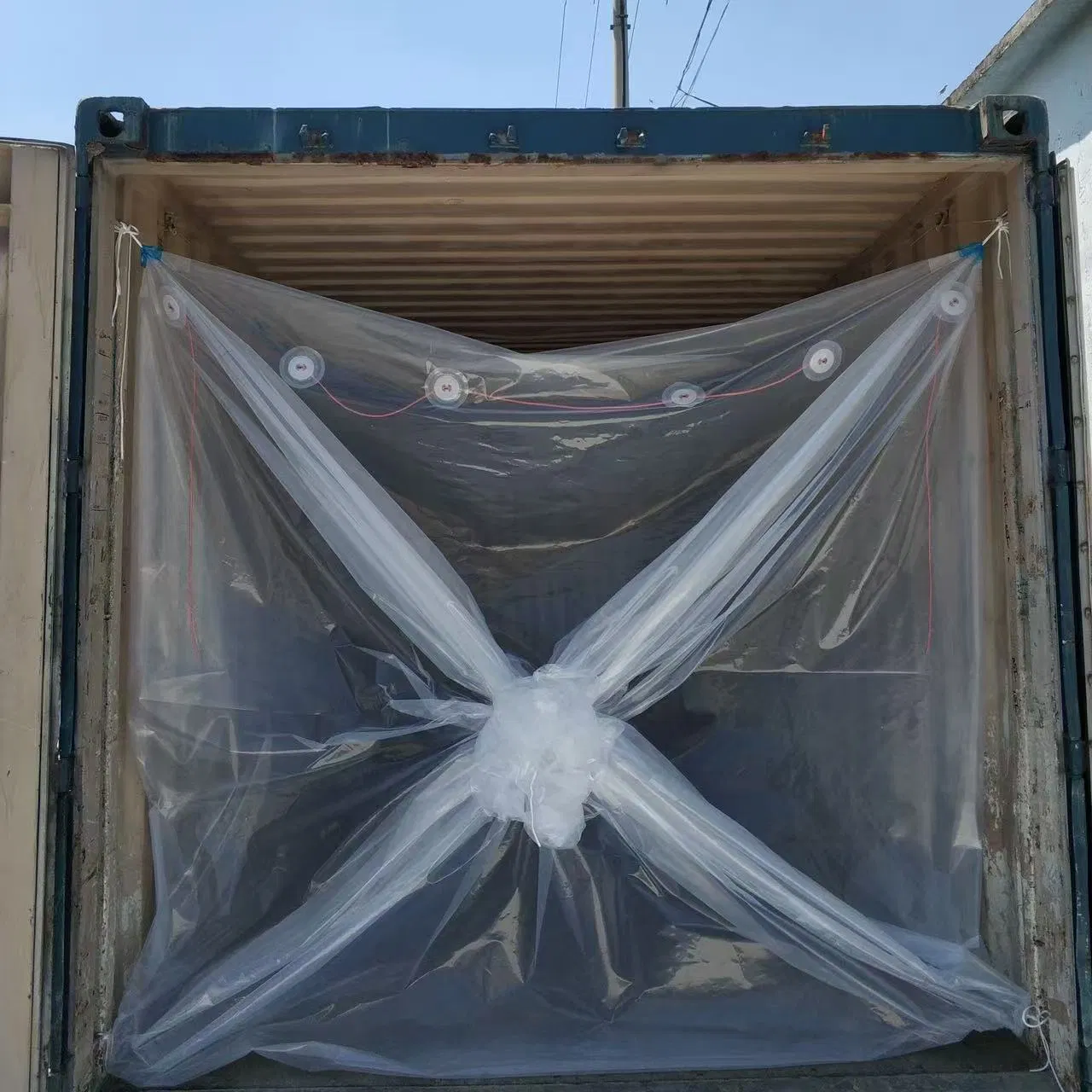 Sacchi per container PE da 20 piedi per merci secche