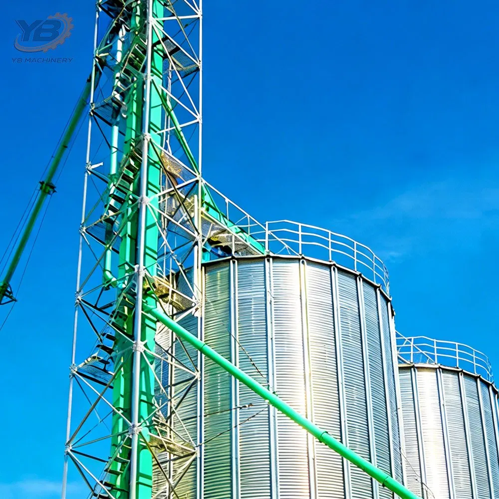 Galvanized Steel Grain Silo Agricultural Bulk Grain Storage Silo
