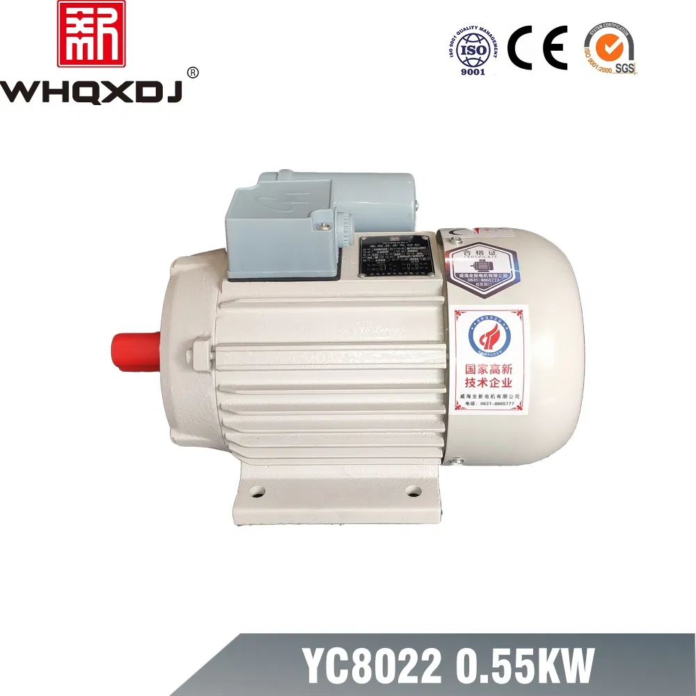 YC Series High Torque Single Phase Motor Full Copper Winding Low Noise Long Lifespan