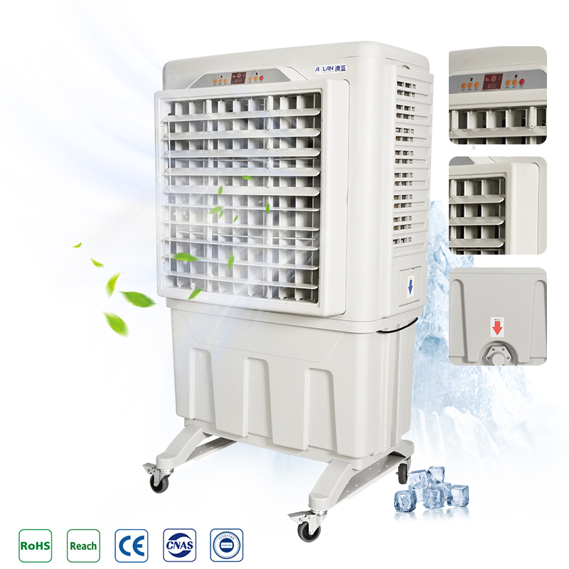 70L/120L Industrial Commercial Cooling Fan Machine AC Portable Evaporative Air Cooler