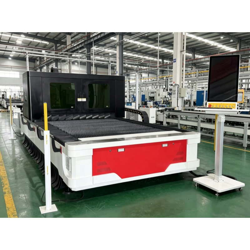Single Platform Enclosed Beam Fiber Laser Cutting Machine