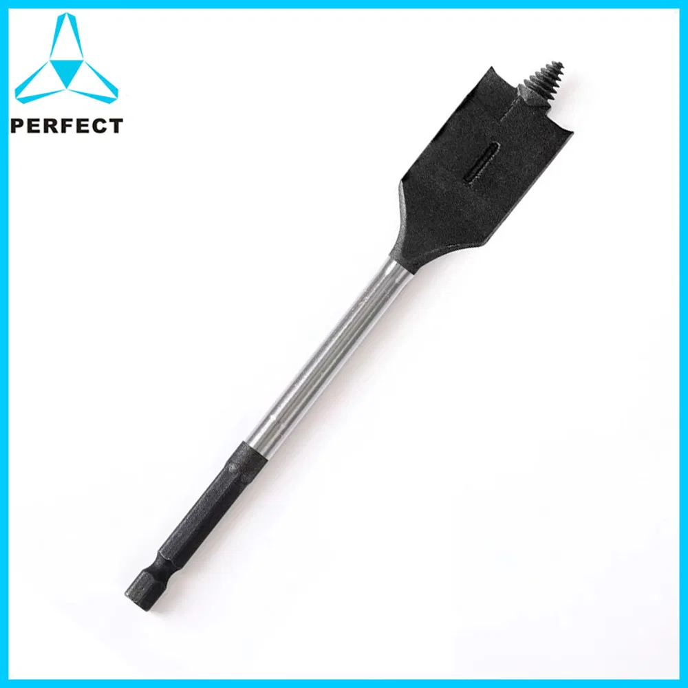 6mm to 40mm Flat Wood Drill Bit Speed Cut Spade Bits Holesaw Self Feeding Grad Cut