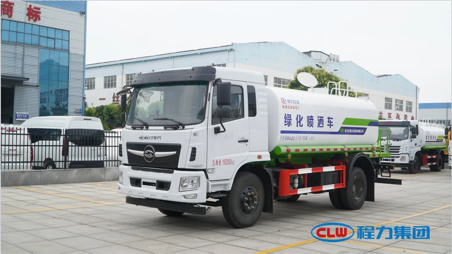 Camion cisterna per irrigazione Dongfeng da 16 tonnellate con serbatoio dell'acqua per la spruzzatura del verde