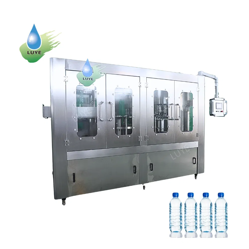 Industrial Grade Turnkey Water Production Line Filling System for Large Scale Drinking Water Packaging Factory