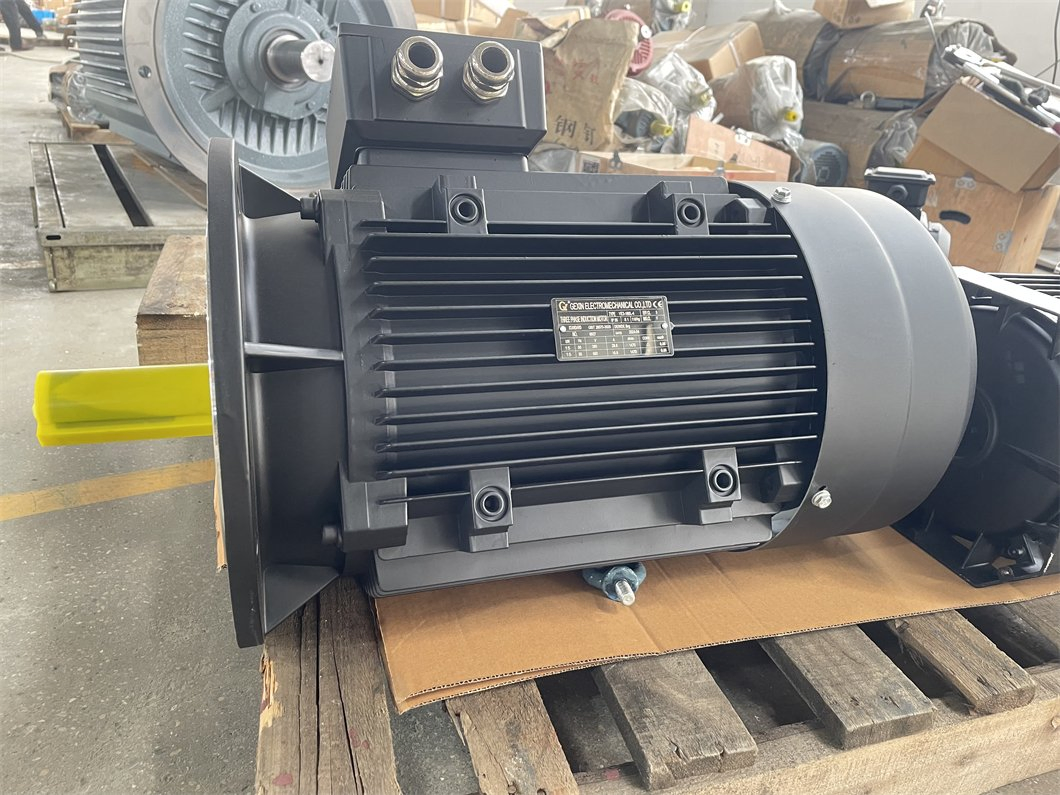 Moteur électrique à courant alternatif triphasé de la série YE4, 5,5 kW, 2 pôles