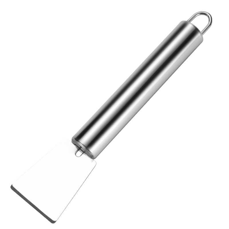 Spatola per la pulizia della cucina con cappa in acciaio inossidabile