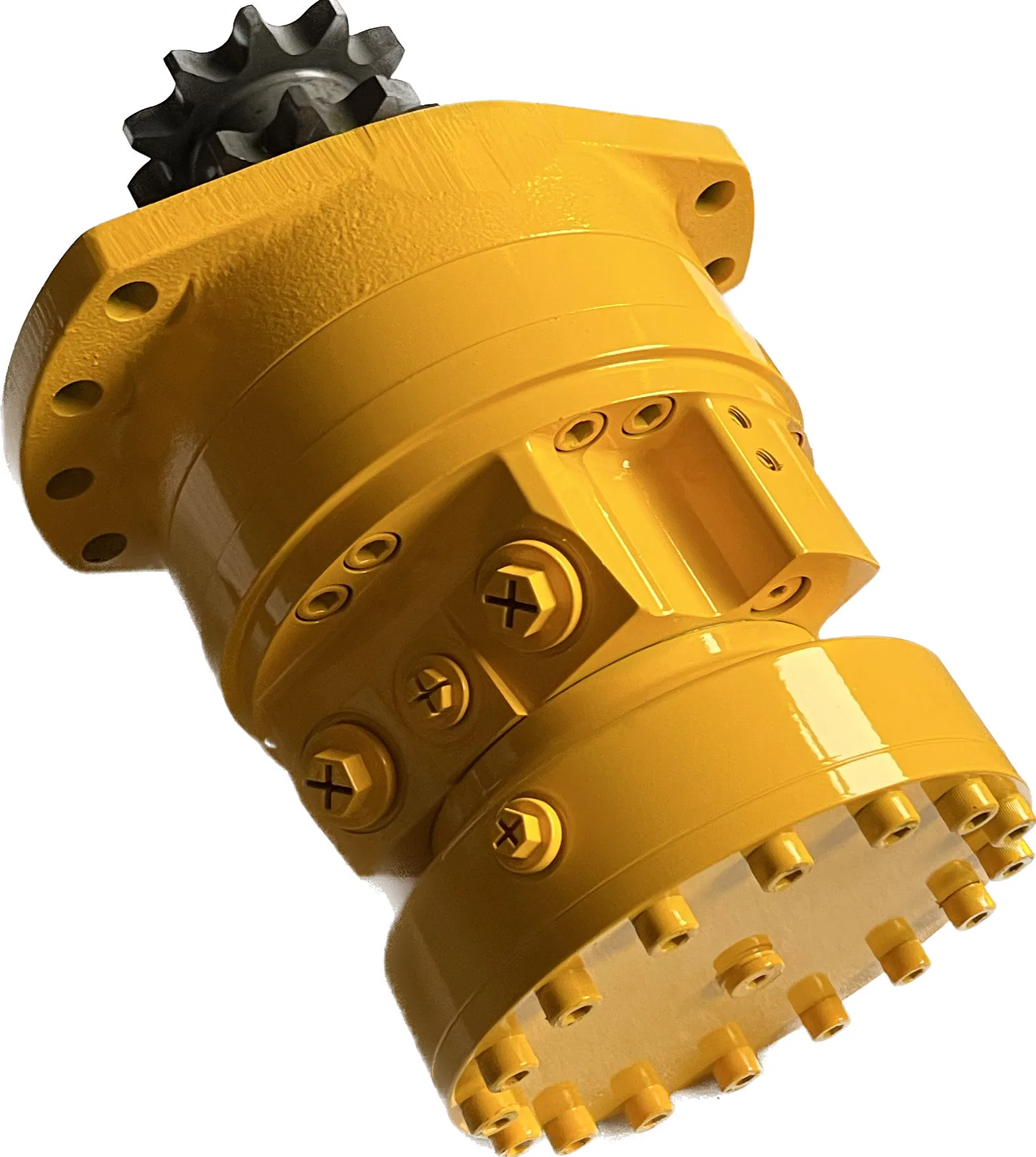 Motori idraulici ad alta efficienza con cilindrata da 172 a 15000 ml/giro resistenti ai carichi radiali