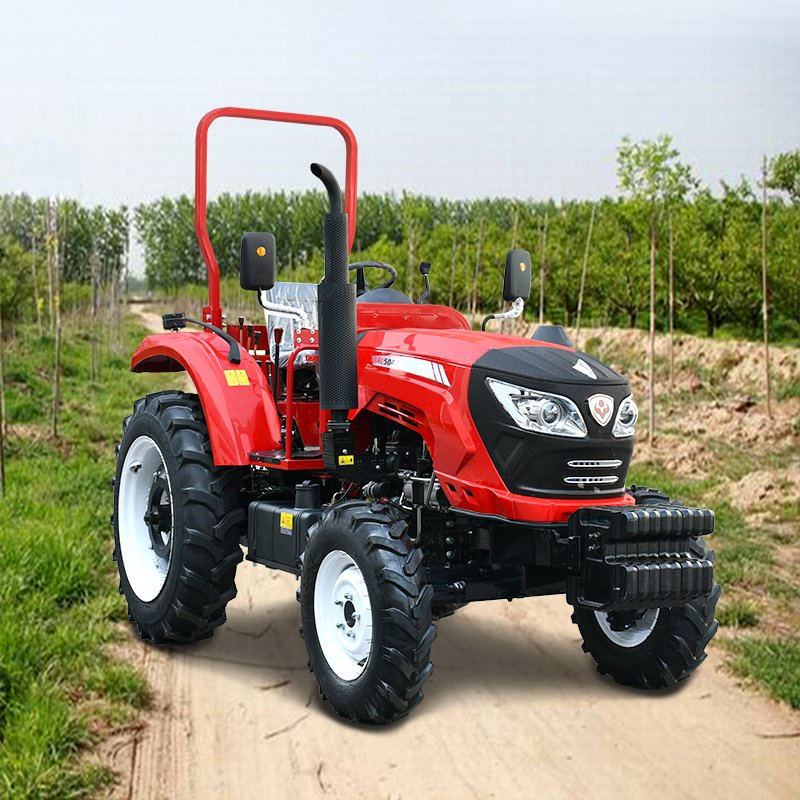 CE EPA 4WD Motore a 4 Cilindri 50HP 75HP 100HP Mini Trattore Agricolo