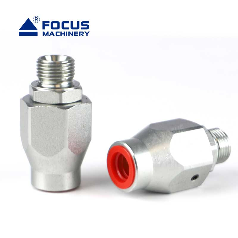 Customizable Stainless Steel Hydraulic Live Swivel with 1 Year Warranty
