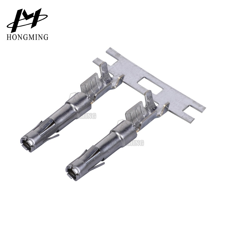 OEM Receptacle Connector Electrical Plug Stamping Parts Car Crimp Terminal