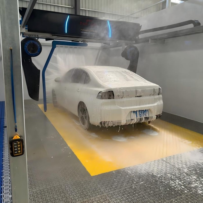EAC-Certified Industrial Touchless Automatic Car Wash Machine with Heavy-Duty Steel Frame, Remote Temperature Control for Bulk Export to Belarus