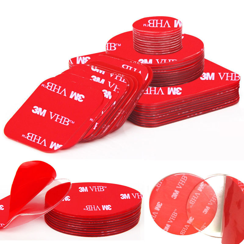3M 4910 Die Cut Double Sided PET/Foam/PVC/Acrylic Tape, Custom Die Cut Labels, Custom Stickers