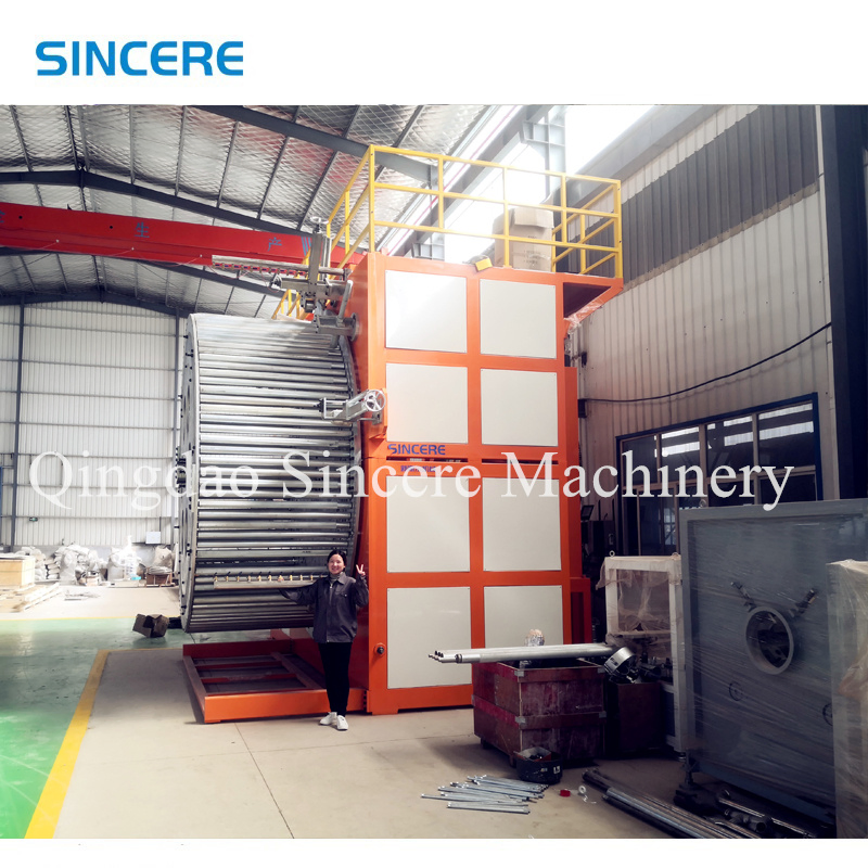 HDPE Water Storage Standpipe Tank Plastic Hollow Wall Winding Pipe Extrusion Line Machine