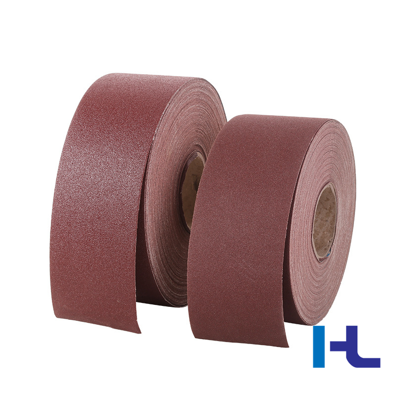 P40 Soft Aluminum Oxide Silicon Carbide Abrasive Sanding Grinding Paper Sandpaper Roll for Polishing Wood, Wall, Car, Metal, Carbon Fiber