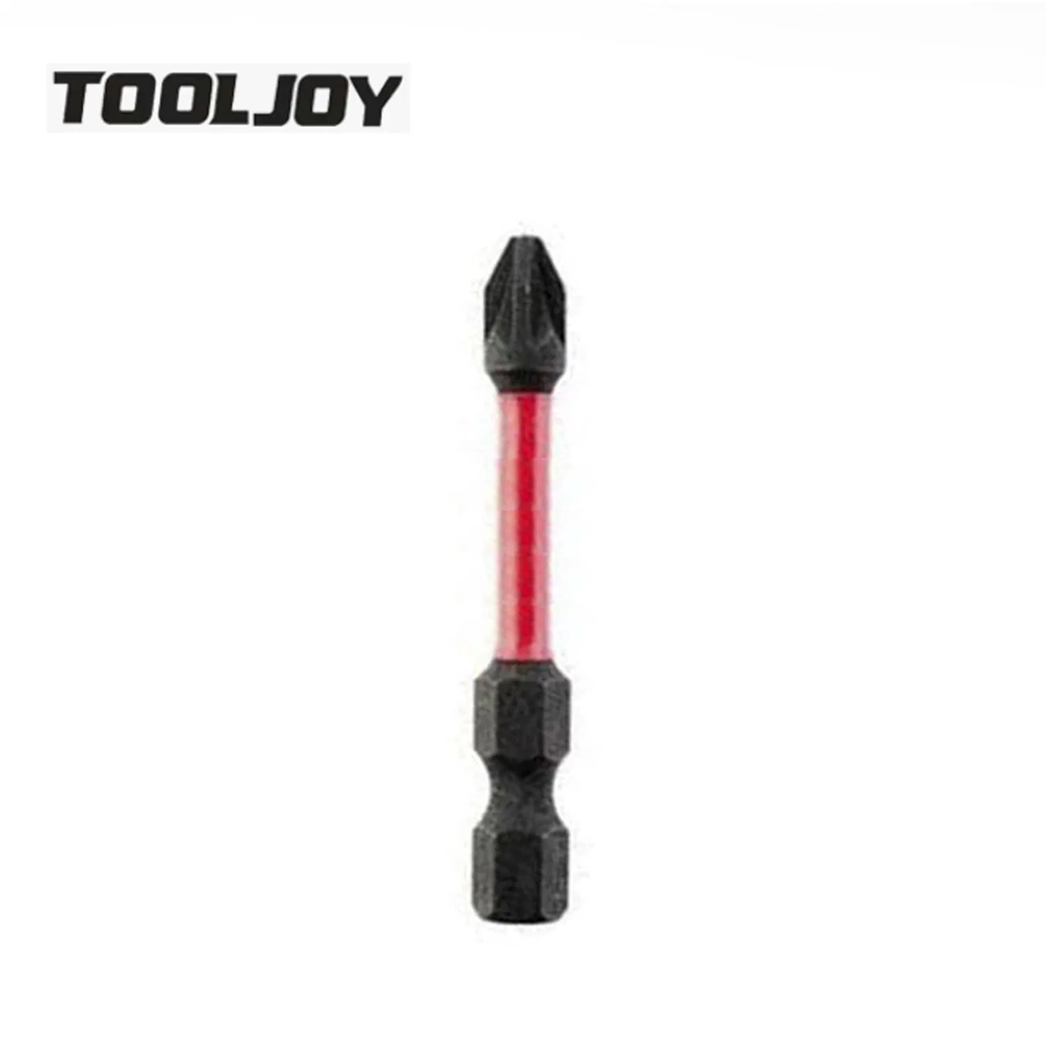 Tooljoy 50mm Impact Pozidriv Torsion Screwdriver Bit 2 Inch Length S2 Steel