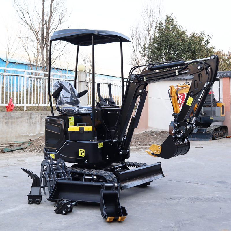 SKT-15 Mini Digger Bagger 1ton 1.5ton EPA CE Micro Crawler Excavator