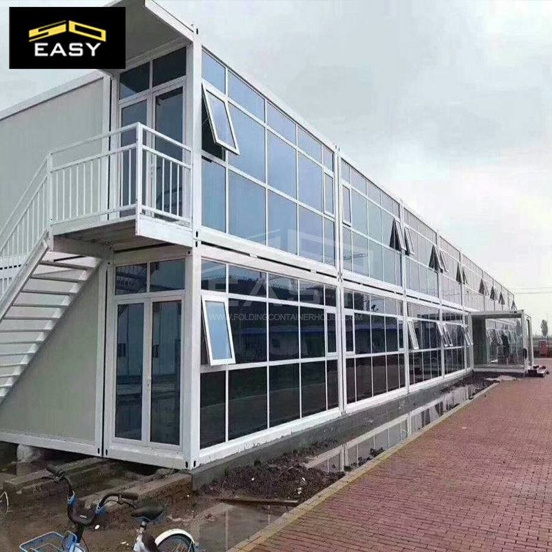 Two Floor Flat Pack Container House Site Temporary Office for Malaysia