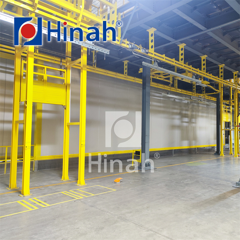 خط طلاء أوتوماتيكي بالكامل معدات الطلاء بالمسحوق
