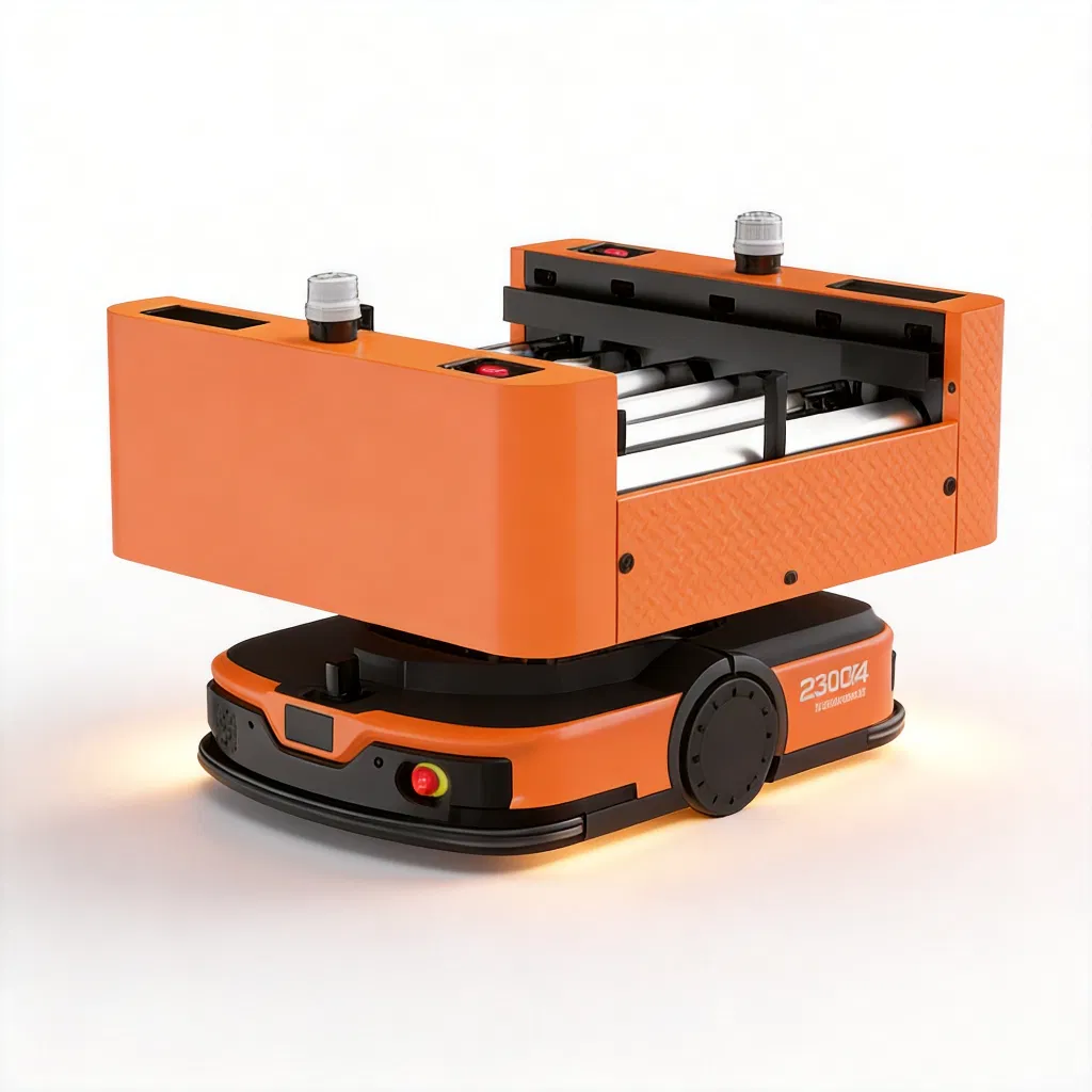 600kg Pallet Trolley Material Handling Warehouse AGV AMR Backpack Latent Mobile Robot