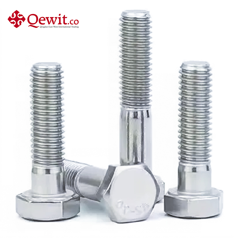 DIN 931 Stainless Steel/Carbon Steel Hexagon Socket Half Tooth Bolt