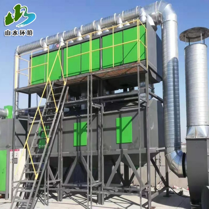 Catalytic Combustion Integrated Environmental Protection Equipment Industrial VOCs Waste Gas Treatment