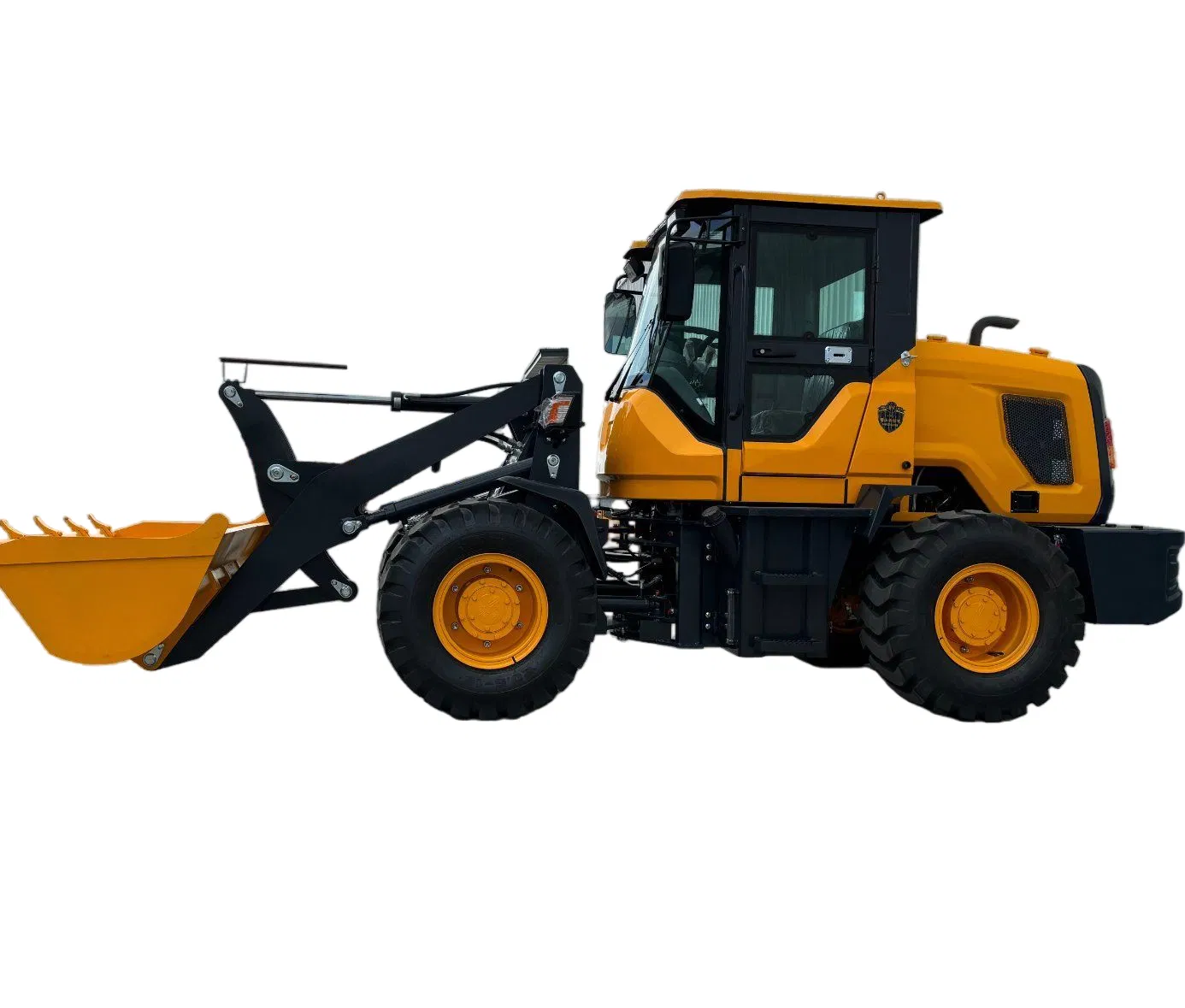 Cina Mini Pala Gommata 0,25 m³, Motore Yuchai 37 kW, Pneumatici 20.5-16A
