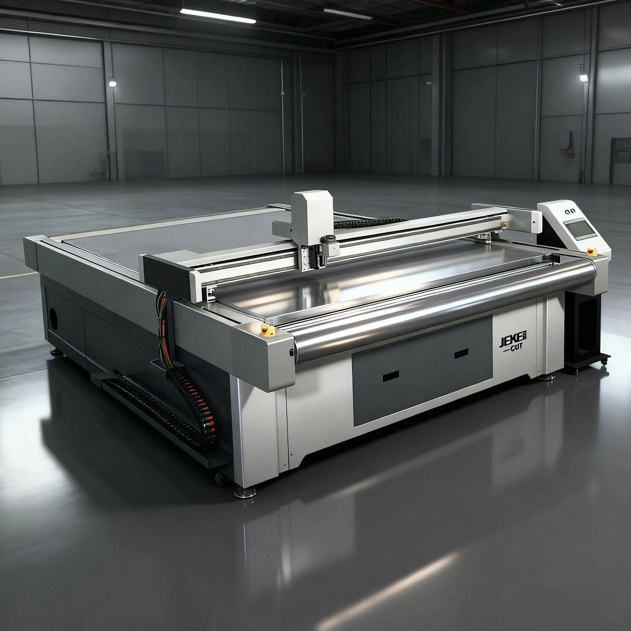 Jeke CNC Digital Numerical Control Automatic PVC Coil Mat Car Mat Carpet Knife Yoga Mat Vibration Knife Cutting Machine