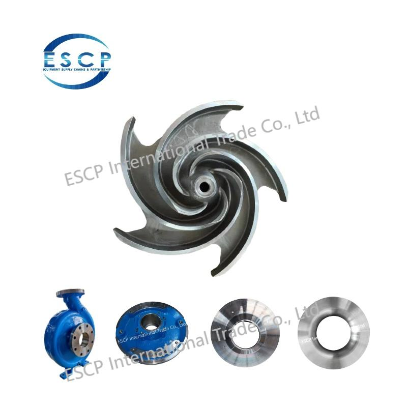Pulp Centrifugal Hydraulic Model Impeller Replacement Pump Parts