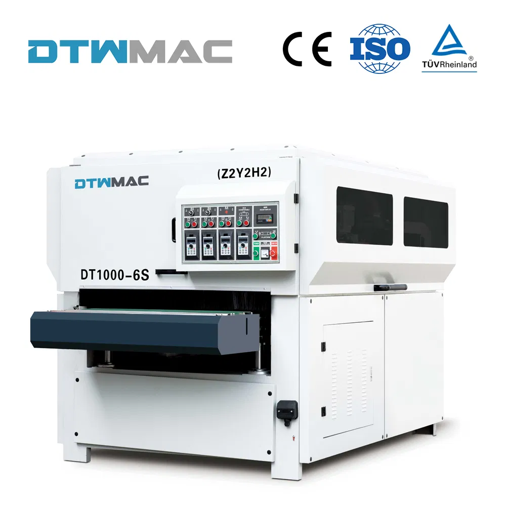 DTWMAC Hochleistungs-DT1000-6S-Holzschleifmaschine für die Oberflächenbearbeitung von Schränken