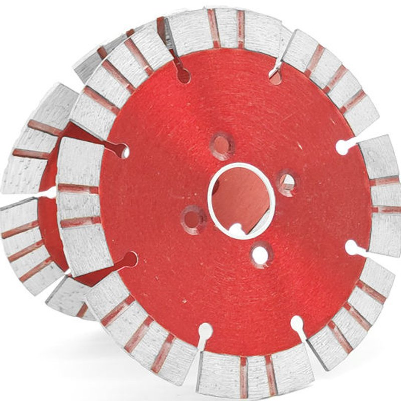 4.5 Inch Diameter Turbo Segmented Diamond Saw Blade for Concrete and Stone
