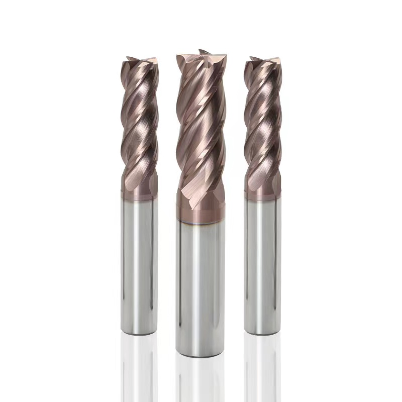 Wyk Tools Tungsten Carbide Square End Mill HRC58 CNC Milling Cutter for Metal Working