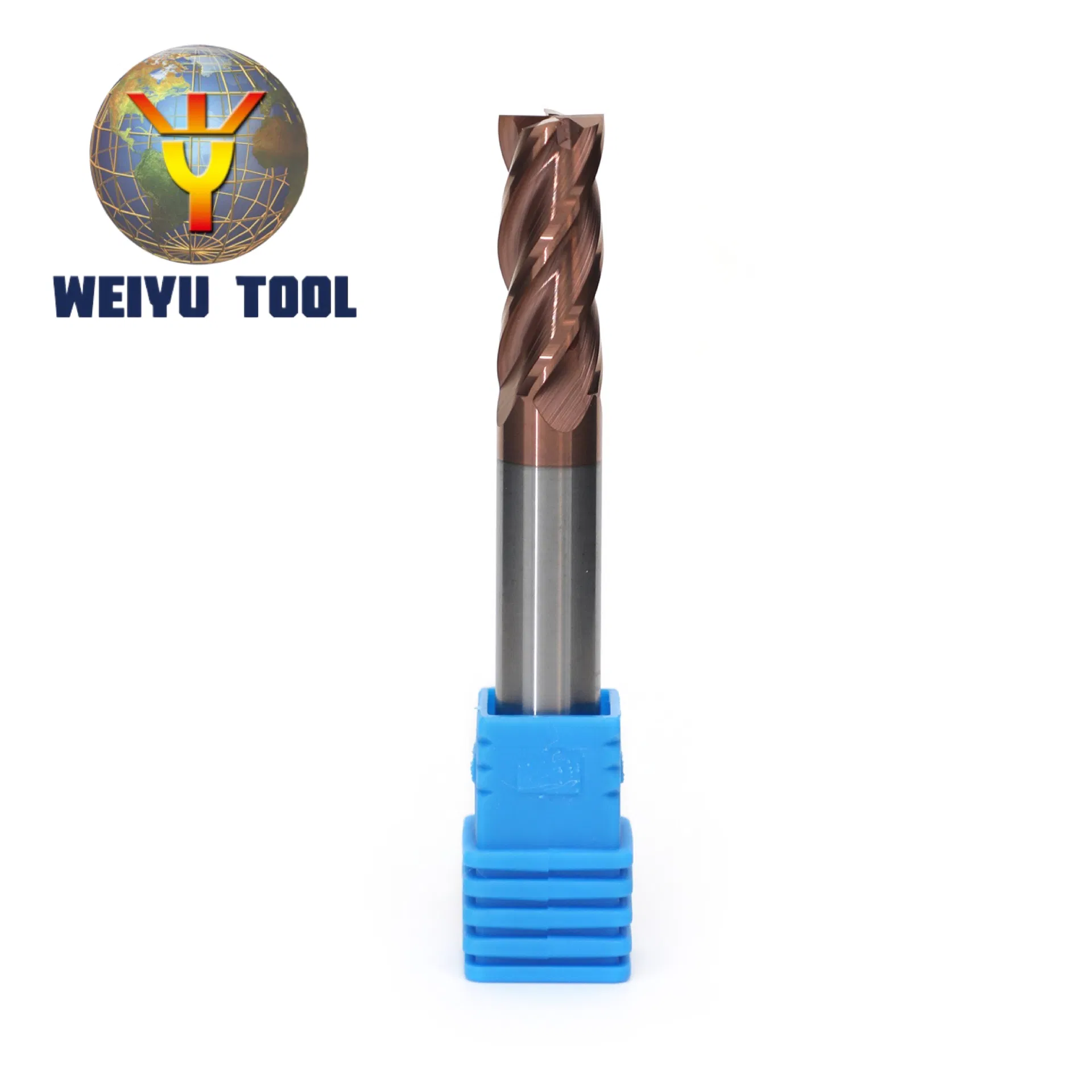 HRC45/50/55/60/65 4 Flutes 4mm 6mm 8mm 10mm 12mm Tungsten Carbide Square End Mills