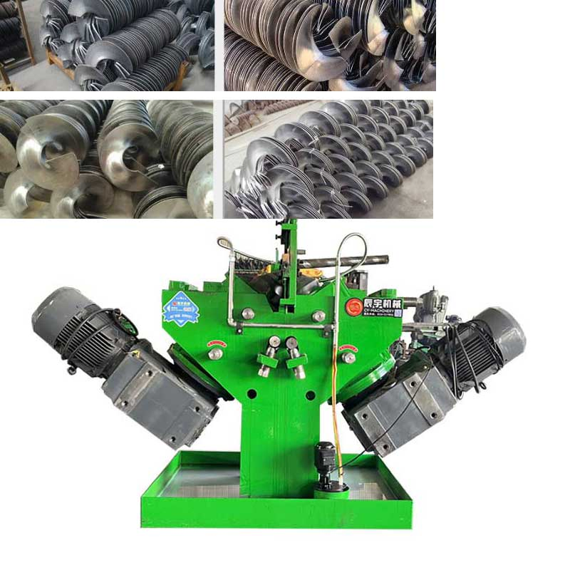 Macchina per laminazione a freddo continua idraulica di lame a spirale elicoidale