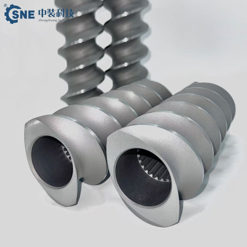 High Precision Uniform Extrusion Extruder Screw Element for Plastics and Rubber Industry