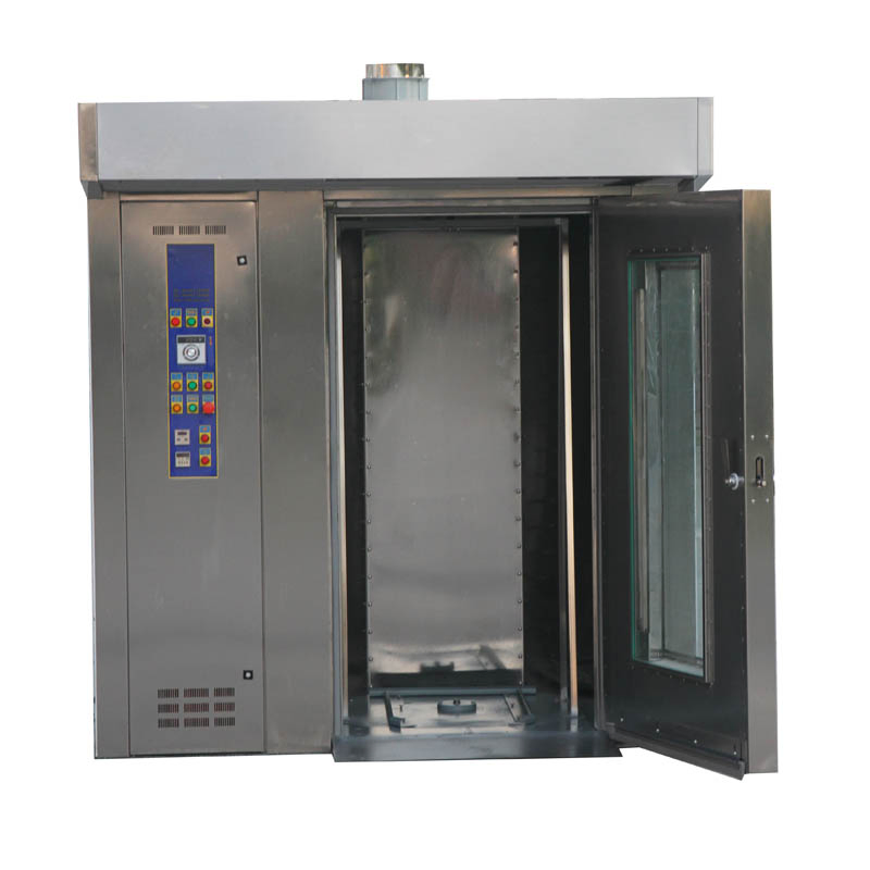 Gebrauchte 72 Bleche Gas-Backofen individuell angepasste automatische Rotations-Konvektions-Backmaschine